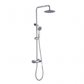 Wall-mounted Handshower Bathroom Single Lever Bath Rotating Shower Rod Sliding Set Household Sanitary Ware multifunction Shower Set